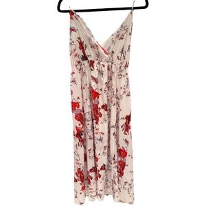 Shein floral halter maxi dress